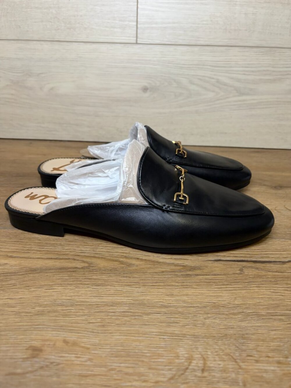 Sam Edelman Linnie Bit Leather Mule Loafers Size 12M